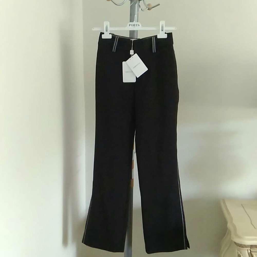 Ports 1961 Black relax trousers NWT